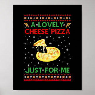 Een heerlijk kaaspizza shirt alleen grappig Kevin  Poster