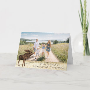 Een heerlijk kerstfeest voor de Moo-st! Feestdagen Kaart