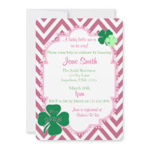 Een heerlijk klein Iers Baby shower nodigt uit