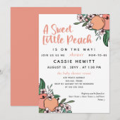 Een heerlijk klein strand op weg naar Baby shower Kaart (Voorkant / Achterkant)