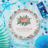 Een heerlijk klein strand op weg naar Baby shower  Papieren Bordje (Feest)