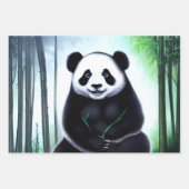 Een heerlijk kleine Panda-Beer. Inpakpapier Vel (Voorkant 3)