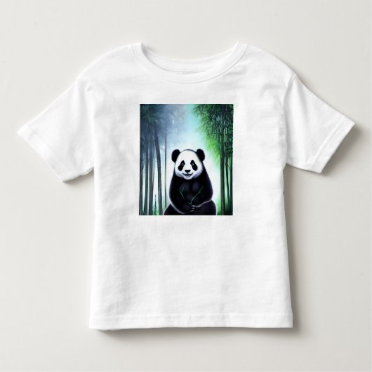 Een heerlijk kleine Panda-Beer. Kinder Shirts (Voorkant)