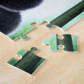 Een heerlijk kleine Panda-Beer. Legpuzzel (Zijkant)