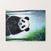 Een heerlijk kleine Panda-Beer. Legpuzzel (Horizontaal)