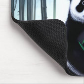 Een heerlijk kleine Panda-Beer. Muismat (Hoek)