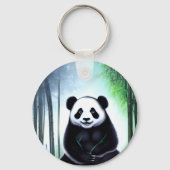 Een heerlijk kleine Panda-Beer. Sleutelhanger (Voorkant)