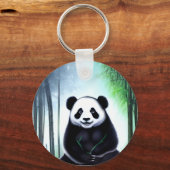 Een heerlijk kleine Panda-Beer. Sleutelhanger (Voorkant)