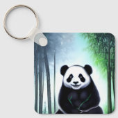 Een heerlijk kleine Panda-Beer. Sleutelhanger (Voorkant)