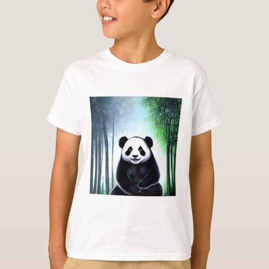 Een heerlijk kleine Panda-Beer. T-shirt (Voorkant)