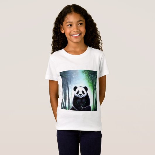 Een heerlijk kleine Panda-Beer. T-shirt (Voorkant volledig)