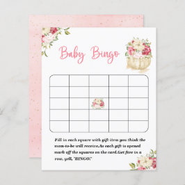 Een heerlijk kleine pompoenbingspel met baby showe