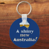 Een heerlijk Nieuw Australië Sleutelhanger (Voorkant)