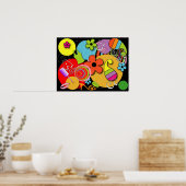 Een heerlijk patroon poster (Keuken)