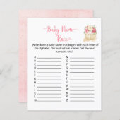 Een heerlijk spelletje met een kleine pompoen Baby (Voorkant / Achterkant)