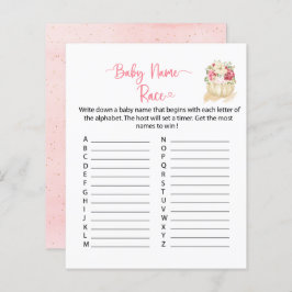 Een heerlijk spelletje met een kleine pompoen Baby