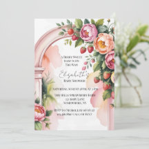 Een heerlijk zoete baby is op komst Baby Shower