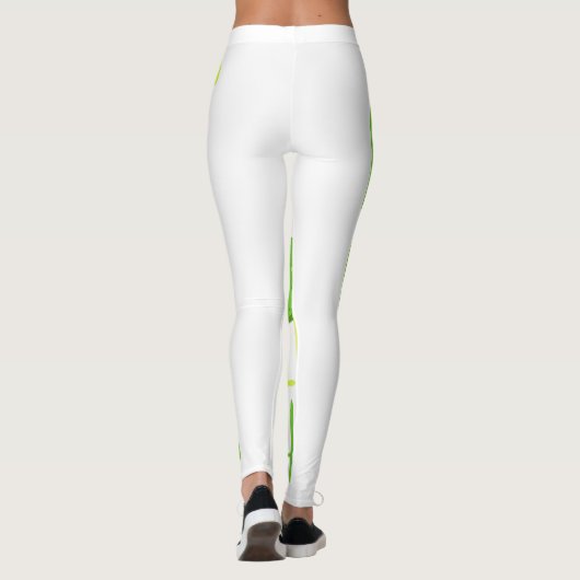 Een heerlijke dag regenbooggeluk Kind St Patri Leggings (Achterkant)