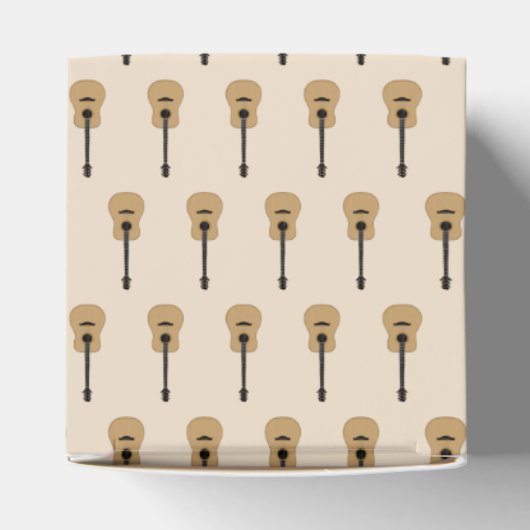 Een heerlijke gitaar bedankdoosjes (Bovenkant)