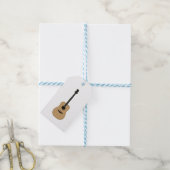 Een heerlijke gitaar cadeaulabel (Met Touw)