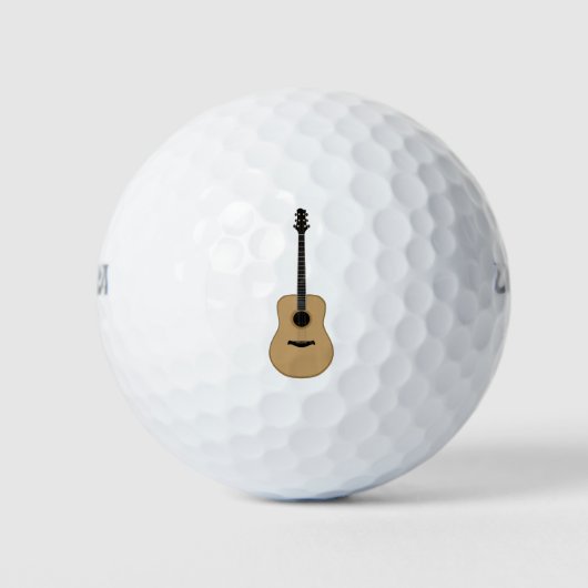Een heerlijke gitaar golfballen (Voorkant)