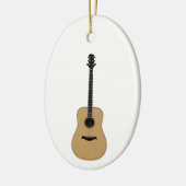 Een heerlijke gitaar keramisch ornament (Links)
