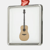 Een heerlijke gitaar metalen ornament (Links)