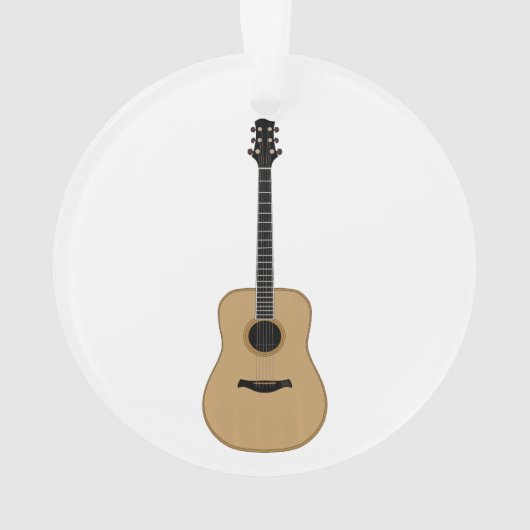Een heerlijke gitaar ornament (achterkant)