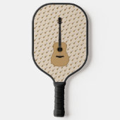 Een heerlijke gitaar pickleball paddle (Achterkant)
