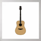 Een heerlijke gitaar poster (Voorkant)