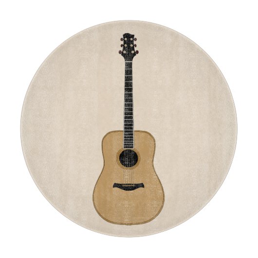 Een heerlijke gitaar snijplank (Voorkant)
