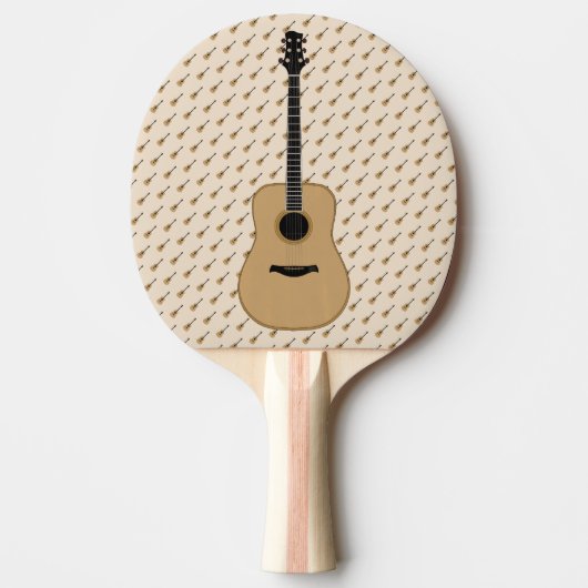 Een heerlijke gitaar tafeltennisbatje (Voorkant)
