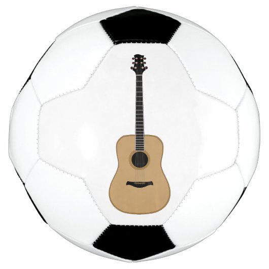 Een heerlijke gitaar voetbal (Voorkant)