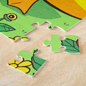 Een heerlijke kinderscene in het park legpuzzel (Zijkant)
