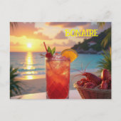 Een heerlijke middag op Bonaire Feestdagenkaart (Voorkant)