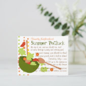 Een heerlijke salade kaart (Staand voorkant)