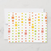 Een heerlijke salade kaart (Achterkant)