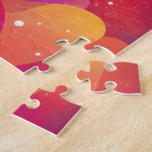 Een heftige wolvenpuzzel 2 legpuzzel (Zijkant)