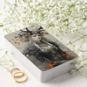 Een heidense godin met gewei pokerkaarten (Insitu (Huwelijk))