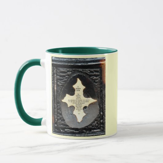 Een heilig pad mok (Links)