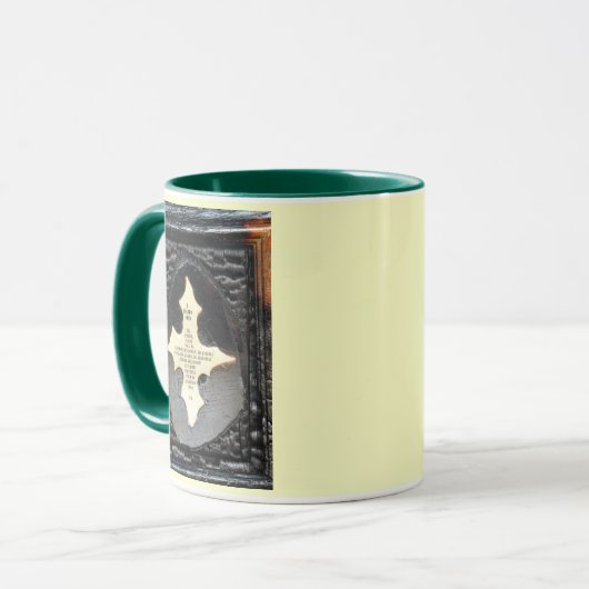 Een heilig pad mok (Voorkant links)