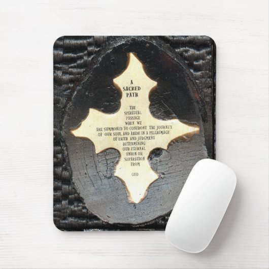 Een heilig pad muismat (Met muis)