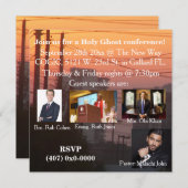 Een Heilige Ghost-conferentie Kaart (Voorkant / Achterkant)
