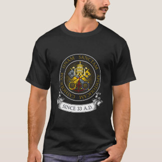 Eén Heilige Katholieke Apostolische Kerk Katholiek T-shirt