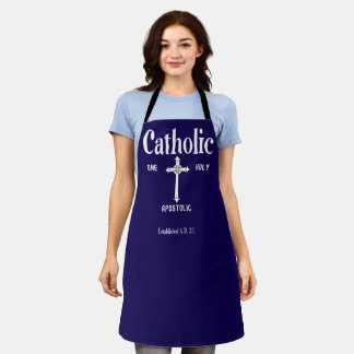 Een Heilige Katholieke Apostolische Kerk Schort