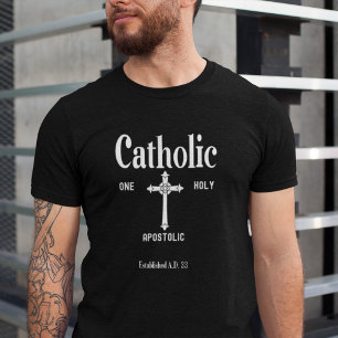 Één Heilige Katholieke en Apostolische Kerk T-shirt