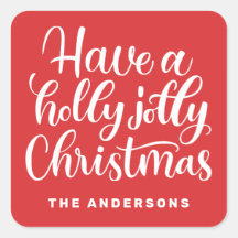 Een heilige kerst. Rood schattig script