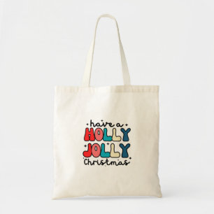 Een heilige kerst tote bag
