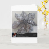 Een Heilige Kerstmis Kaart (Gele Bloem)