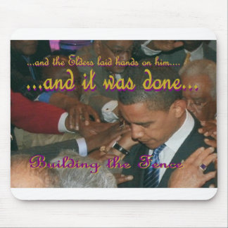 Een hek bouwen muismat